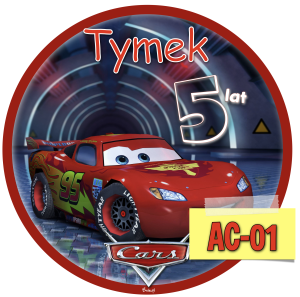 Auta Cars Zig Zag Opłatek Na Tort