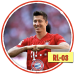 Robert Lewandowski RL09 Opłatek Na Tort