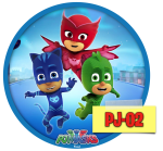 PJ Mask Pidżamersi Opłatek Na Tort
