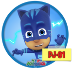 PJ Mask Pidżamersi Opłatek Na Tort