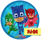 PJ Mask Pidżamersi Opłatek Na Tort