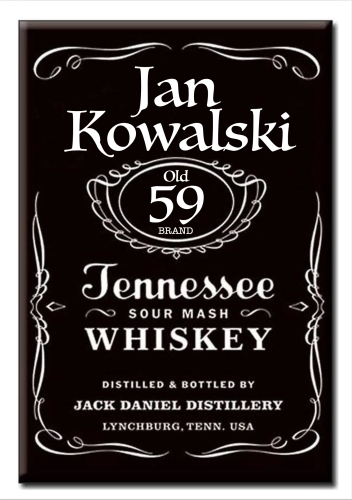 Jack Daniels Opłatek Na Tort  A4