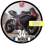 Motor Yamaha Opłatek Na Tort