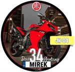 Motor Yamaha Opłatek Na Tort