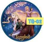 Roszpunka Zaplątani Tangled Opłatek Na Tort