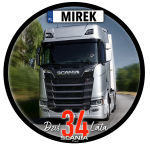 TIR Scania Opłatek Na Tort