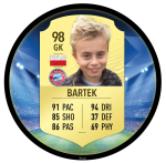 Karta FIFA Twoje Zdjęcie Opłatek Na Tort