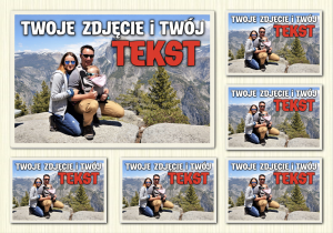 Kolaż Zdjęć Twój Pomysł Opłatek Na Tort 