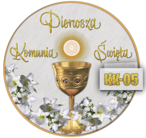 Komunia Święta Opłatek Na Tort 