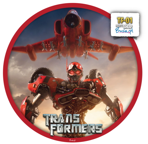 TransFormers Opłatek Na Tort
