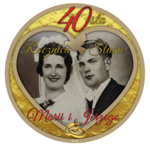 Rocznica Ślubu Opłatek Na Tort 