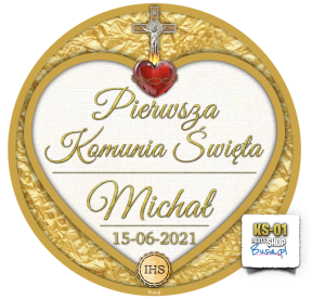 Komunia Święta Opłatek Na Tort 