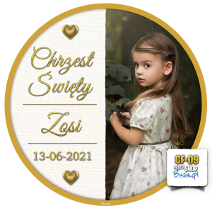 Chrzest Święty Twoje Zdjęcie Opłatek Na Tort 