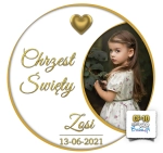 Chrzest Święty Twoje Zdjęcie Opłatek Na Tort