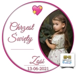 Chrzest Święty Twoje Zdjęcie Opłatek Na Tort