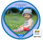 Chrzest Święty Twoje Zdjęcie Opłatek Na Tort 3
