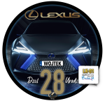 Auto Lexus Opłatek Na Tort