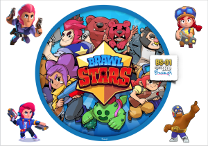 Brawl Stars Opłatek Na Tort 