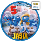 Smerfy Smurf Opłatek Na Tort