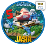Smerfy Smurf Opłatek Na Tort