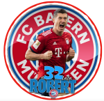 Robert Lewandowski RL09 Opłatek Na Tort