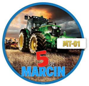 Traktor Opłatek Na Tort