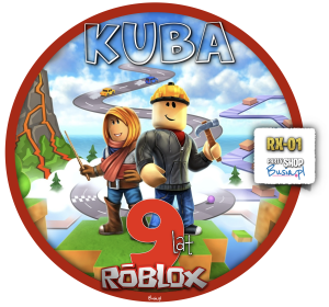 ROBLOX Opłatek Na Tort 