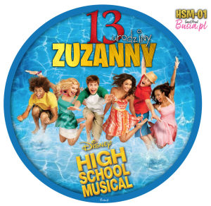 High School Musical Opłatek Na Tort