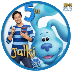 Blue's clues Opłatek Na Tort