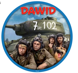 Czterej Pancerni i Pies Opłatek Na Tort