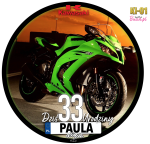 Motor Kawasaki Opłatek Na Tort