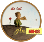 Mały Książę Opłatek Na Tort