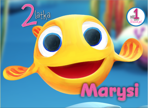 Rybka Mini Mini A4 Opłatek Na Tort