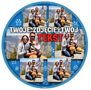 Kolaż Zdjęć Twój Pomysł Opłatek Na Tort Okrąg