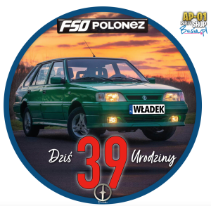 Auto Polonez Opłatek Na Tort