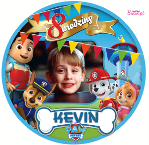 Psi Patrol Twoje Zdjęcie Opłatek Na Tort