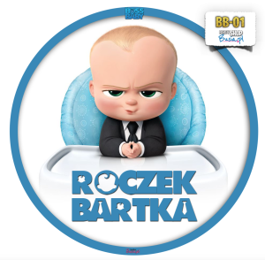 Baby Boss Roczek Opłatek Na Tort 