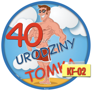 Urodziny Chłopak/ Mężczyzna Opłatek Na Tort