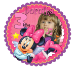 Myszka Mini Twoje Zdjęcie Opłatek Na Tort
