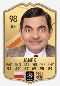 Karta FIFA 2024 Twoje Zdjęcie  Prostokąt Opłatek Na Tort 