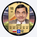 Karta FIFA 2024 Twoje Zdjęcie Opłatek Na Tort