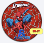 SpiderMan Opłatek Na Tort