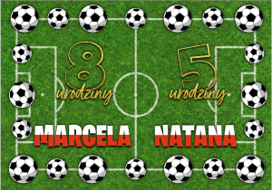 Boisko Piłkarskie A4 Opłatek Na Tort