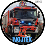 Auto Straż Pożarna Opłatek Na Tort