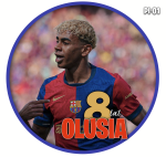 FC Barcelona PIłkarze Opłatek na Tort  