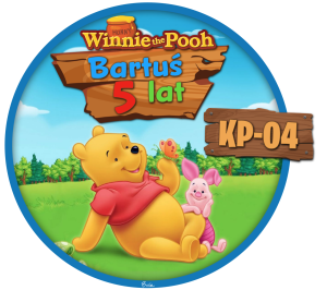 Kubuś Puchatek Opłatek Na Tort 