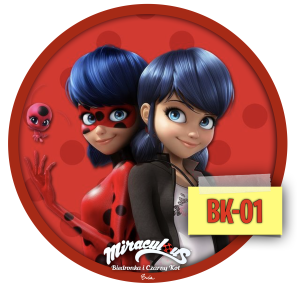 Biedronka i Kot Opłatek Na Tort 