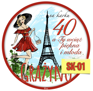 Urodziny Kobiety Opłatek Na Tort 