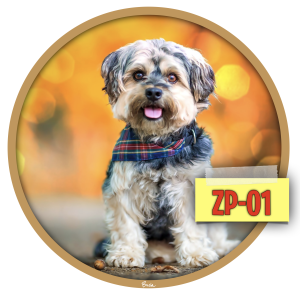 Pies, Piesek Opłatek Na Tort 