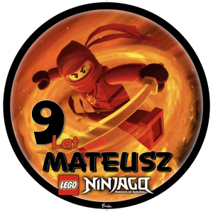 Lego Ninjago Opłatek Na Tort 